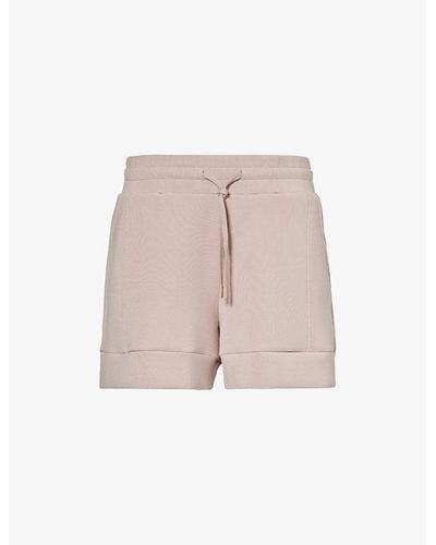 Varley Atrium Drawstring-waist Stretch-woven Shorts - Pink