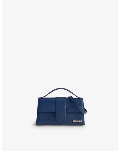 Jacquemus Le Grand Bambino Leather Top-handle Bag - Blue