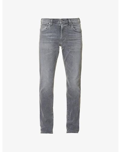 Citizens of Humanity London Slim-fit Stretch-denim Jeans - Gray