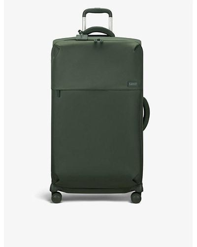Lipault Plume Very Long Nylon Suitcase - Green