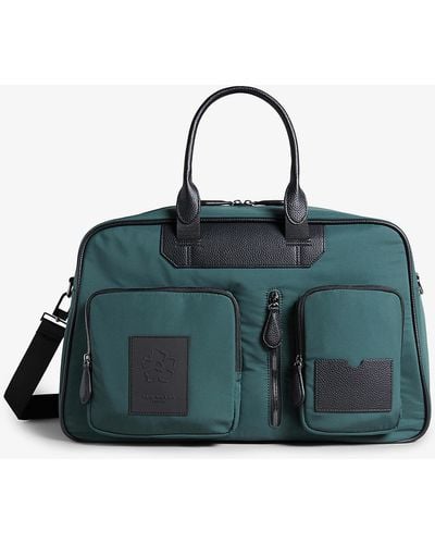 Ted Baker Raill Recycled-polyester Holdall Bag - Green