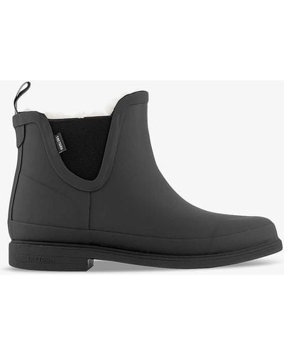 Tretorn Eva Winter Rubber Chelsea Boots - Black