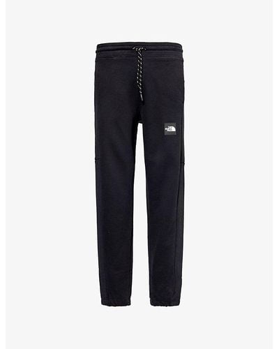 The North Face 489 Drawstring-waist Cotton-jersey jogging Bottoms - Blue