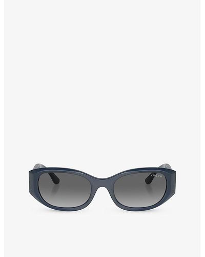 Vogue Vo5525s Pillow-frame Nylon Sunglasses - Gray