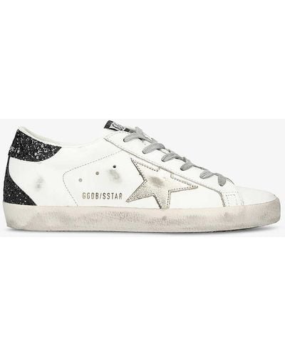 Golden Goose Superstar 11538 Brand-patch Leather Low-top Trainers - White