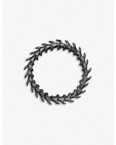 Shaun Leane Serpent Trace Rhodium Bracelet - Metallic