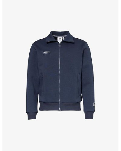 adidas Originals Spezial Anglezarke Recycled Polyester-blend Track Jacket - Blue