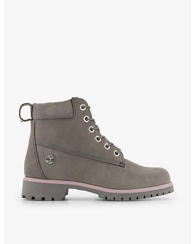 Ladies grey shop timberlands