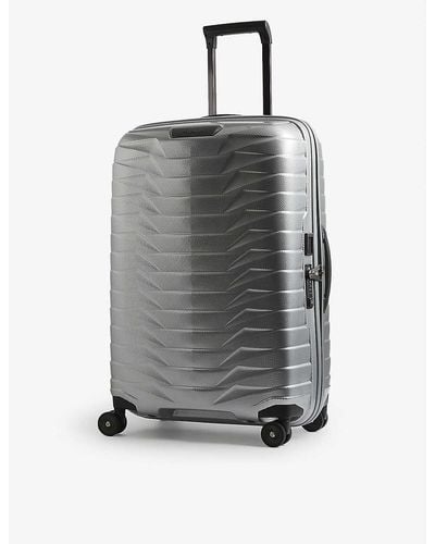 Samsonite Proxis Spinner Hard Case Four-wheel Cabin Suitcase - Metallic
