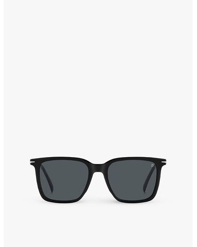 David Beckham Gray Acetate Glasses (Frames)