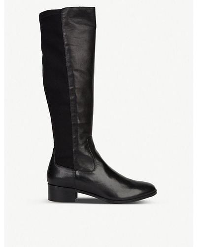 LK Bennett Bella Leather Knee-high Boots - Black