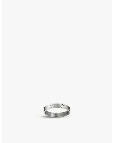 Cartier Love Small 18ct White-gold Wedding Band
