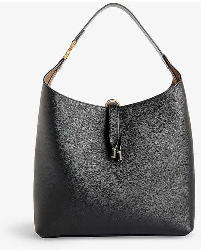 Chloé Marcie Leather Hobo Bag - Black