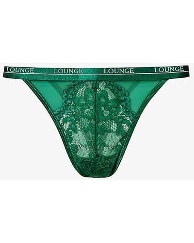 Essential Thong - Sage – Lounge Underwear
