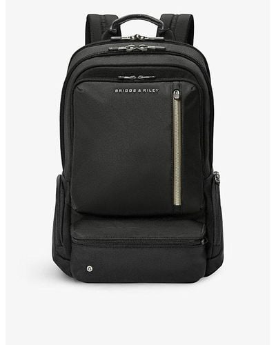 Briggs & Riley @work Medium Nylon-blend Backpack - Black
