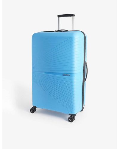 American Tourister Airconic Four-wheel Hardshell Suitcase - Blue