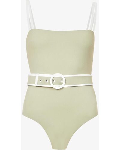 Sir. The Label Reuben Belted Swimsuit - Multicolour