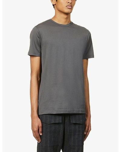 Sunspel Classic Cotton-jersey T-shirt Xx - Gray
