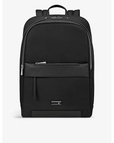 Samsonite Zalia Logo-badge Nylon Backpack - Black