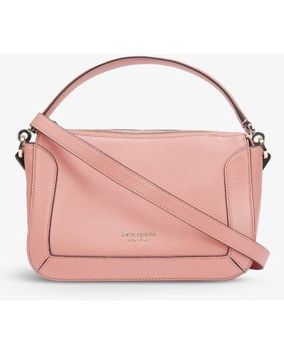 Kate Spade Crush Leather Cross-body Bag - Pink