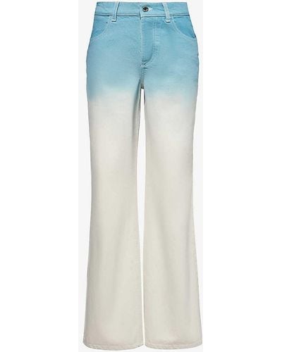 Stine Goya Joelle 1998 Straight-leg Mid-rise Organic-denim Jeans - Blue