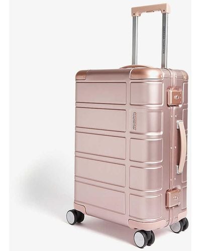 American Tourister Alumo Four-wheel Cabin Suitcase 55cm - Pink