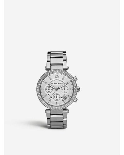 Michael Kors Mk5353 Parker Stainless Steel Watch - Black