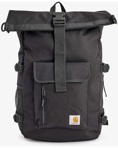 Carhartt Philis Water-repellent Recycled-polyester Backpack - Black