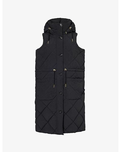 Barbour Re-engineered Orinsay High-neck Shell Gilet - Black