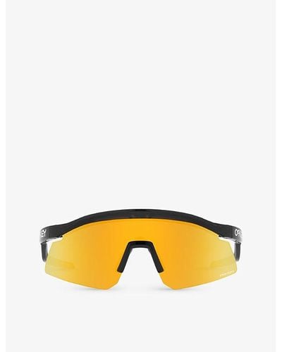 Oakley Oo9229 Hydra Shield-shape Acetate Sunglasses - Orange