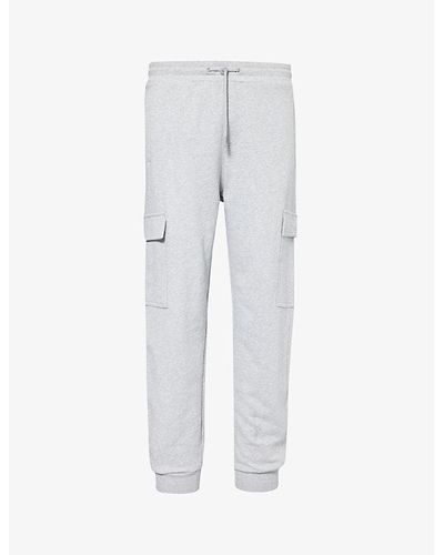 GYMSHARK Rest Day Tapered-leg Cotton-jersey jogging Bottoms X - Gray