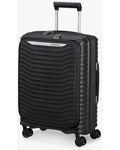 Samsonite Upscape Spinner Expandable Four-wheel Shell Cabin Suitcase 55cm - Black