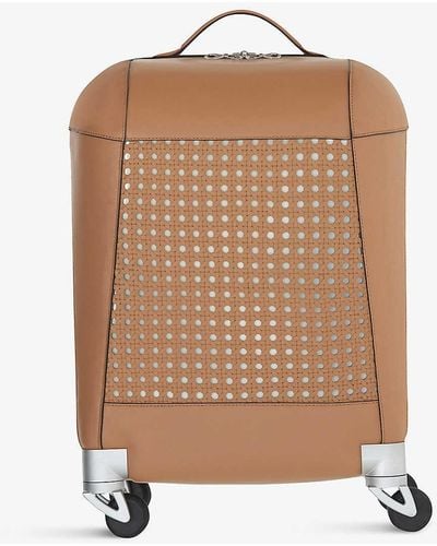 Aviteur Carry-on Leather Suitcase - Natural