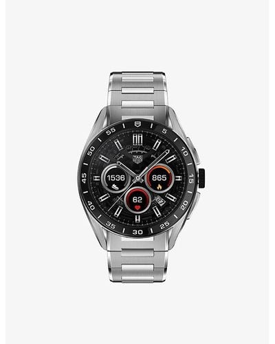 Tag Heuer Sbr8a10.ba0616 Connected Stainless-steel Fitness Watch - Multicolor