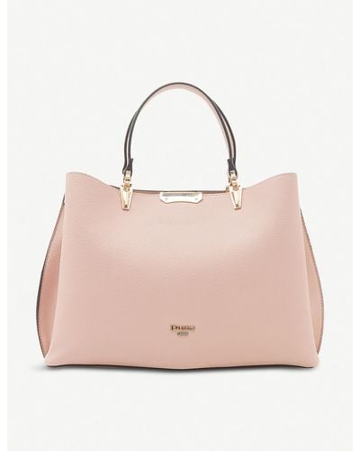Dune Darrow Faux-leather Tote Bag - Pink