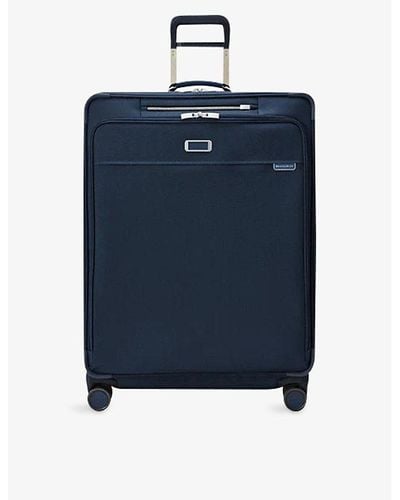 Briggs & Riley Baseline Expandable Shell Suitcase - Blue
