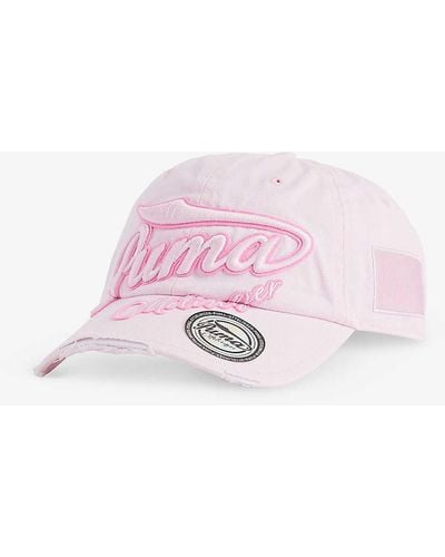 OTTOLINGER Puma X Brand-embroidered Cotton Cap - Pink