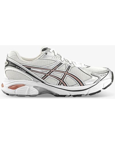 Asics Gt-2160 Gel-insert Mesh Low-top Trainers 8. - White
