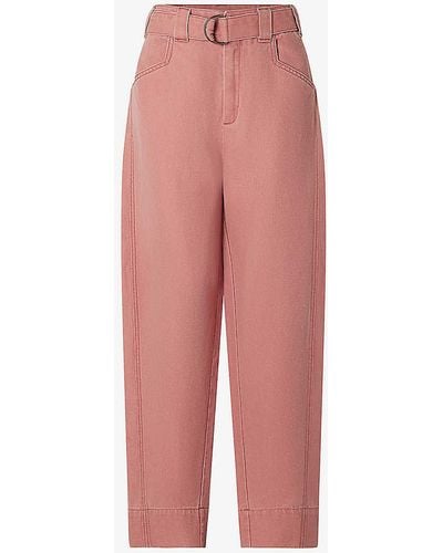 Soeur Volage High-rise Relaxed-fit Denim Jeans - Pink
