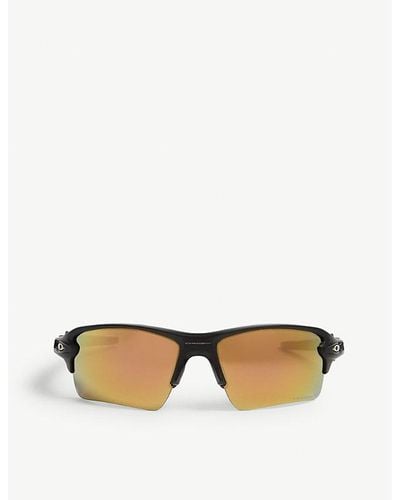 Oakley Flak 2.0 Square Sunglasses - Black