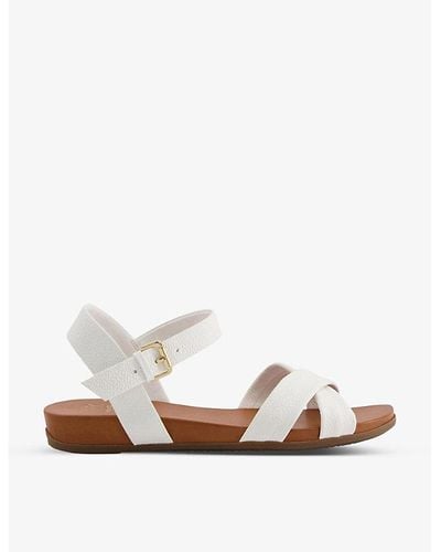 Dune flat sandals sale sale
