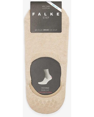 FALKE Step High Cut No Show Cotton-blend Socks - Multicolour
