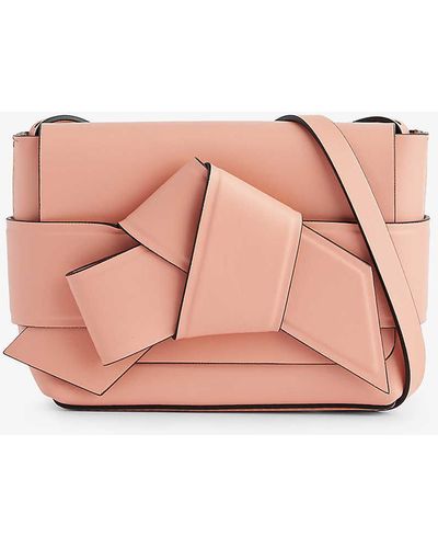 Acne Studios Masubi Mini Leather Cross-body Bag - Pink