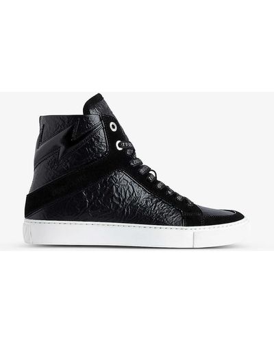 Women s Zadig Voltaire High top sneakers from C 276 Lyst Canada