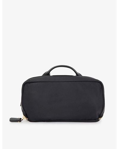 Anya Hindmarch Home Office Recycled-nylon Pouch - Black