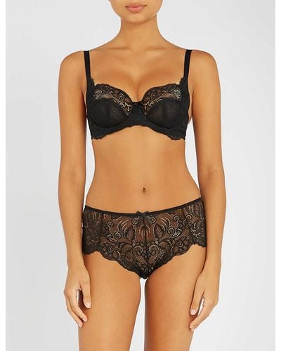Cleo by Panache Womens Alexis Low Front Balconnet Bra : :  Clothing, Shoes & Accessories