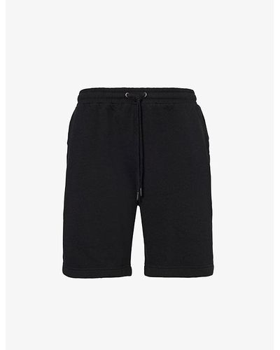 Derek Rose Quinn Relaxed-fit Cotton-blend Shorts - Black