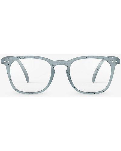 Izipizi #e Square-frame Polycarbonate Reading Glasses - White
