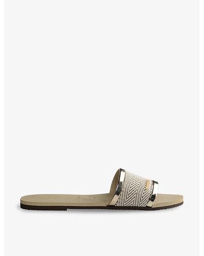 Havaianas You Trancoso Rubber Sandals - Grey