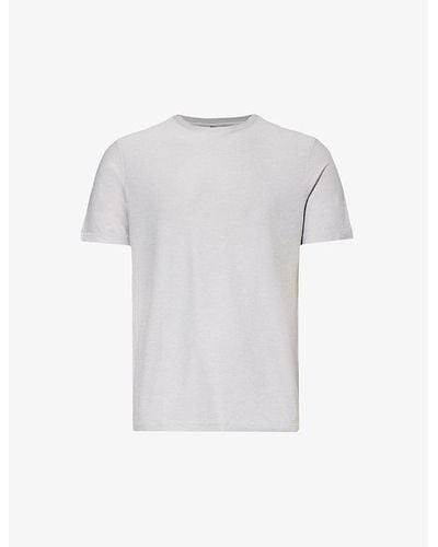Vuori Strato Tech Brand-patch Stretch-jersey T-shirt Xx - White
